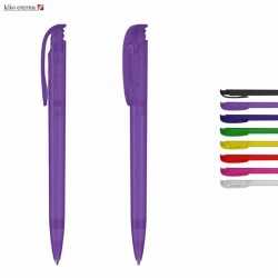Plastic Promotional Pens  - Jona Transparent Plastic Pen