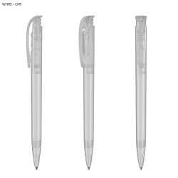 Plastic Promotional Pens  - Jona Transparent Plastic Pen