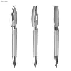 Plastic Promotional Pens  - Rodeo MM Transparent Plastic Pen