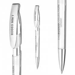 Plastic Promotional Pens  - Rodeo MM Transparent Plastic Pen
