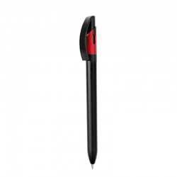 Plastic Promotional Pens  - Thera Black Plastic Pen