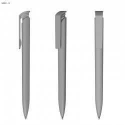 Plastic Promotional Pens  - Trias Solid High Gloss Plastic Pen
