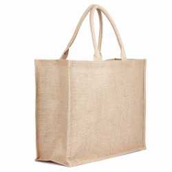 Jute Shopping & Tote Bags  - Jute Bag Natural