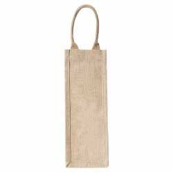 Jute Shopping & Tote Bags  - Montpellier Jute Wine Carrier