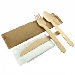 Homeware Products  - 4pcs Wooden Cutlery Set