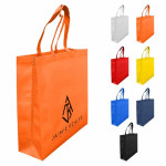 Non Woven Tote Bags - Laminated Non Woven Bag with Large Gusset