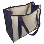 Non Woven Tote Bags - Non Woven Large Zipped Shopping Bag