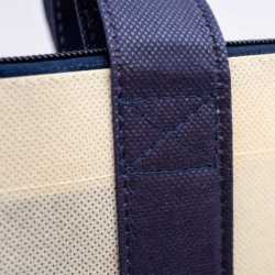 Non Woven Tote Bags  - Non Woven Large Zipped Shopping Bag