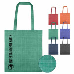 Non Woven Tote Bags - Silver Line Patterned Non Woven Bag