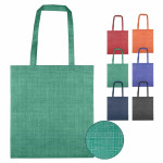 Non Woven Tote Bags - Silver Line Patterned Non Woven Bag