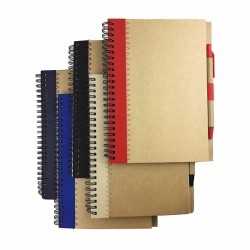 Promotional Journals & Noteboooks  - Envi Recycled Paper Notebook A5
