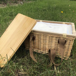 Picnic Sets - Gold Coast Wicker Picnic Cooler Basket(square)