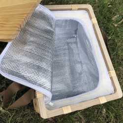 Picnic Sets  - Gold Coast Wicker Picnic Cooler Basket(square)