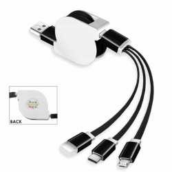 USB Hubs & Cables  - Kyomo Retractable Charging Cable