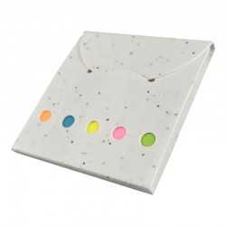 Printed Post It Notes  - Corn Poppy Seed Sticky Note Pad