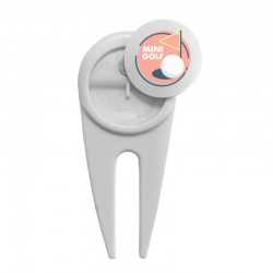 Corporate Golf Accessories  - Plastic Golf Divot Repairer