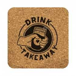 Coasters  - Vineyards Cork Coaster-Square