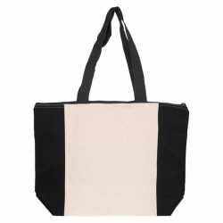 Cotton & Calico Tote Bags  - Calico Zip Shopper