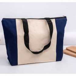 Cotton & Calico Tote Bags  - Calico Zip Shopper