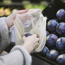 Cotton & Calico Tote Bags  - Cuban Cotton Mesh Produce Bag