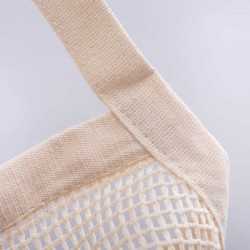 Cotton & Calico Tote Bags  - Jamaica Mesh Calico Tote Bag