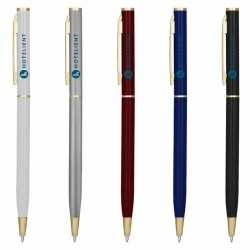 Metal Promotional Pens  - Berlino Metal Gold Metal Pen