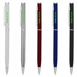 Metal Promotional Pens  - Berlino Metal Silver Metal Pen