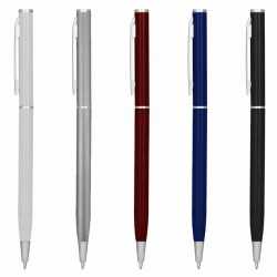 Metal Promotional Pens  - Berlino Metal Silver Metal Pen