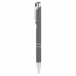 Metal Promotional Pens  - Euroauz Rubberised Metal Pen