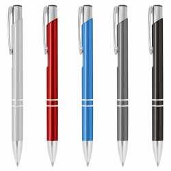 Metal Promotional Pens  - Euroauz Shiny Metal Pen