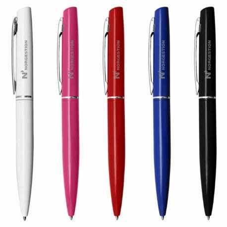 Metal Promotional Pens  - Metro Ring Metal Pen
