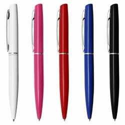 Metal Promotional Pens  - Metro Ring Metal Pen