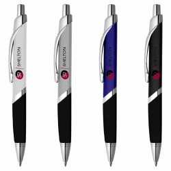 Metal Promotional Pens  - Splice Silver Metal Pen