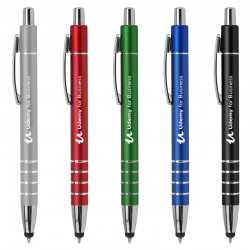 Metal Promotional Pens  - Stylus Euro - Metal Pen