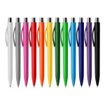 Plastic Promotional Pens - Dome Plastic Pen