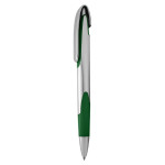 Plastic Promotional Pens - Keely Silver Plastic Pen
