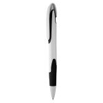 Plastic Promotional Pens - Keely White Plastic Pen