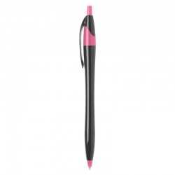 Plastic Promotional Pens  - Oracle Black Plastic Pen