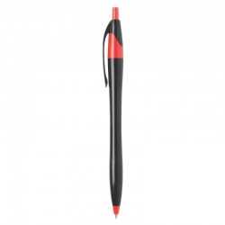 Plastic Promotional Pens  - Oracle Black Plastic Pen