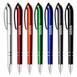 Plastic Promotional Pens  - Reef Metallic Plastic Pen