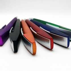 Plastic Promotional Pens  - Shark Metallic Plastic Pen
