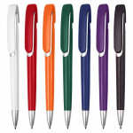 Plastic Promotional Pens - Tahlia Coloured Plastic Pen
