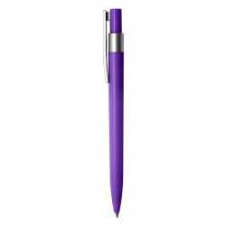 Plastic Promotional Pens  - Torino Silver Plastic Pen