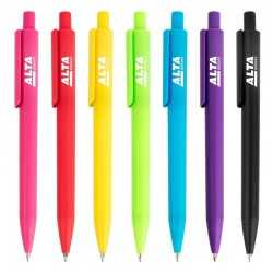 Plastic Promotional Pens  - Tube Frost Plastic Pen
