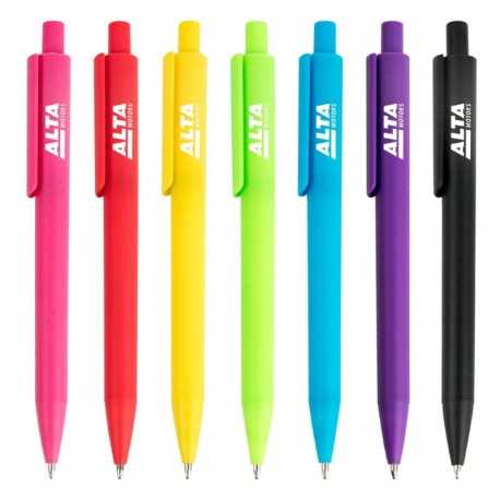 Plastic Promotional Pens  - Tube Frost Plastic Pen
