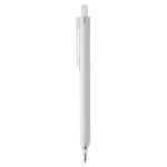 Plastic Promotional Pens - York White Plastic Pen