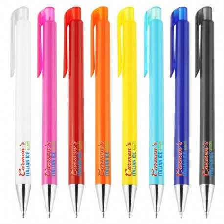 Plastic Promotional Pens  - Zone Plastic Pen