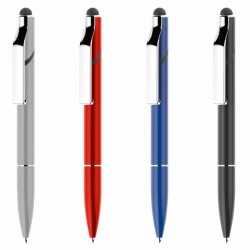 Stylus Pens  - Stylus Metal Pen I-Stand Twist