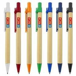 Bamboo & Wood Enviro Pens  - Astor Recycled Cardboard Pen