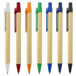Bamboo & Wood Enviro Pens  - Astor Recycled Cardboard Pen
